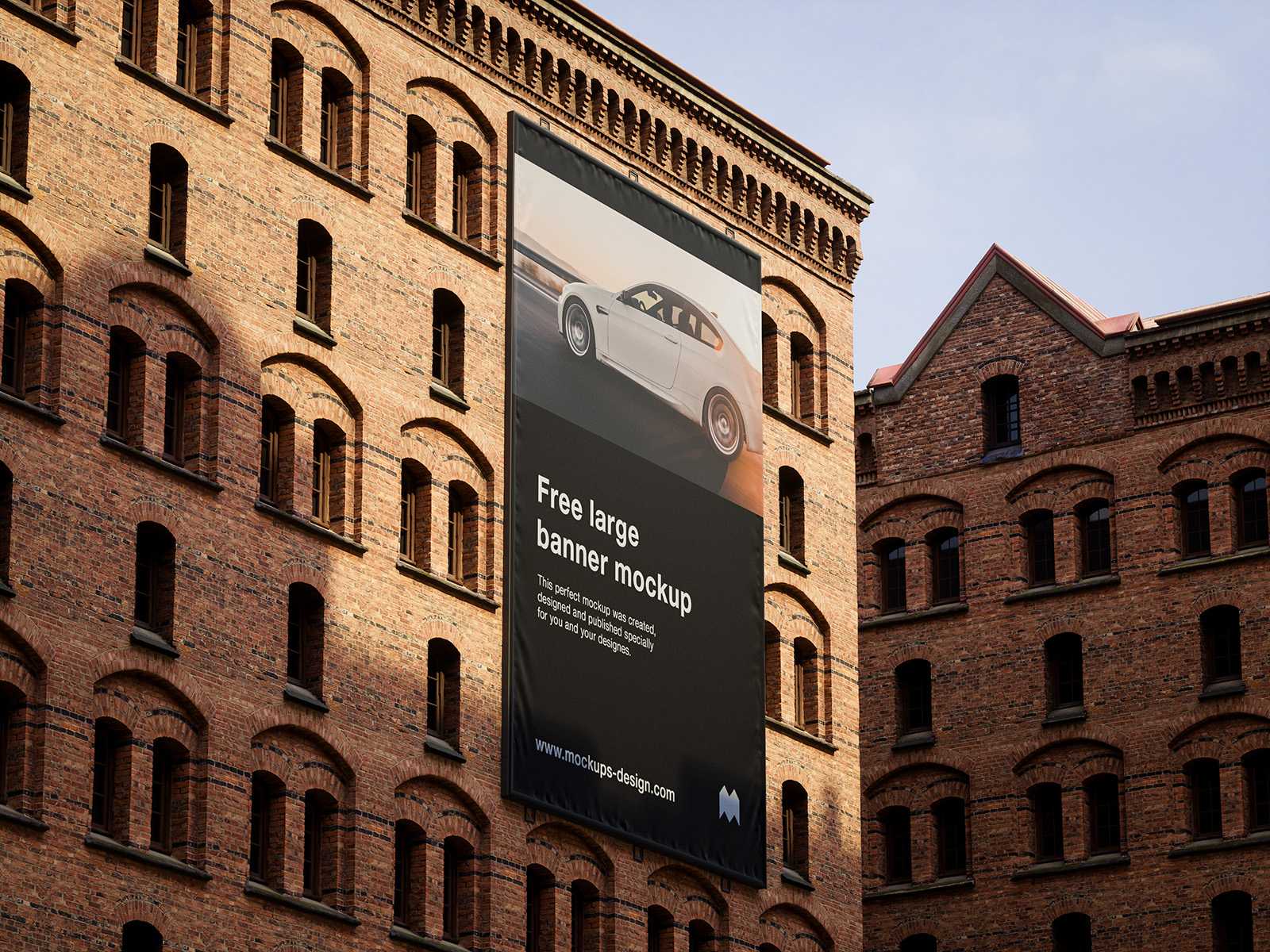Large banner mockup - Instant Download