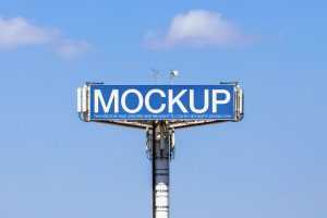 Large billboard mockup