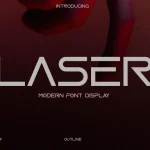 Laser Display Font