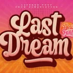 Last Dream Script Font - Fonte Grátis Last Dream Script Font