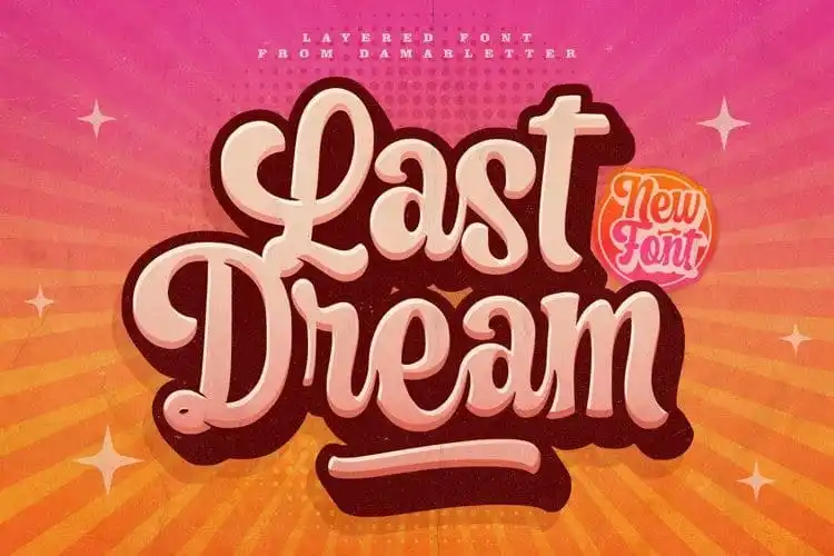 Last Dream Script Font