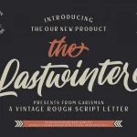 Lastwinter Script Font