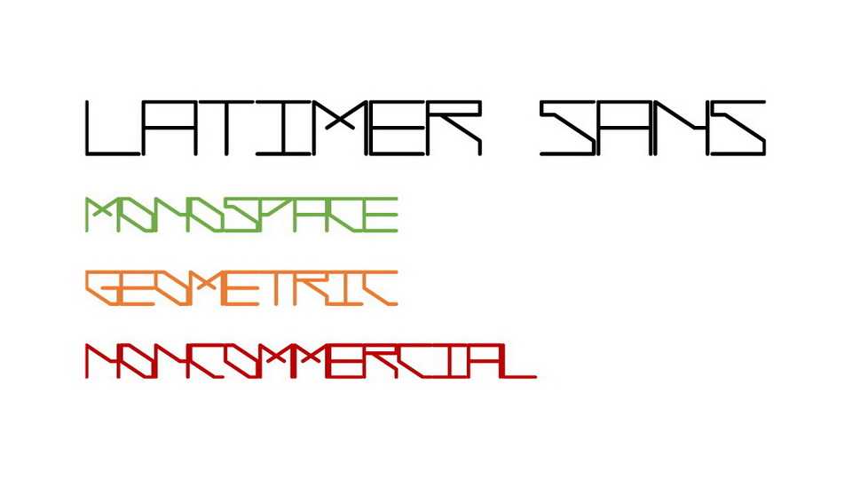 Latimer Sans Font › Fontesk