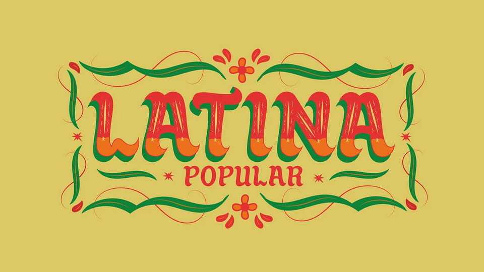 Latina Popular Font › Fontesk