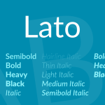 Lato Font Family