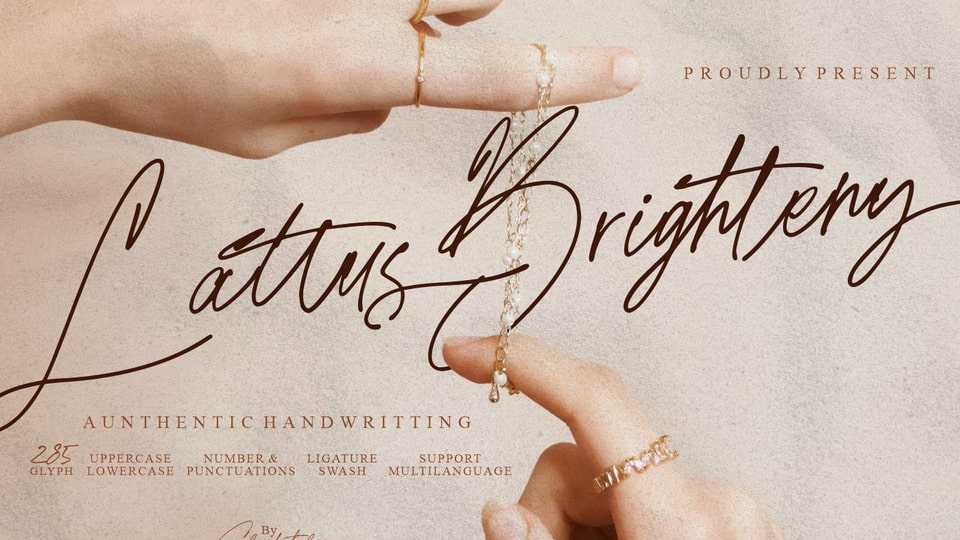 Lattus Brighteny Font › Fontesk