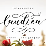 Laudiea Script Font