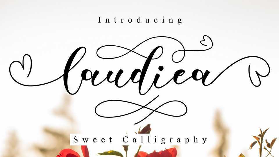 Laudiea Script Font › Fontesk