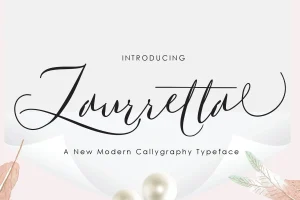 Laurretta Calligraphy Font