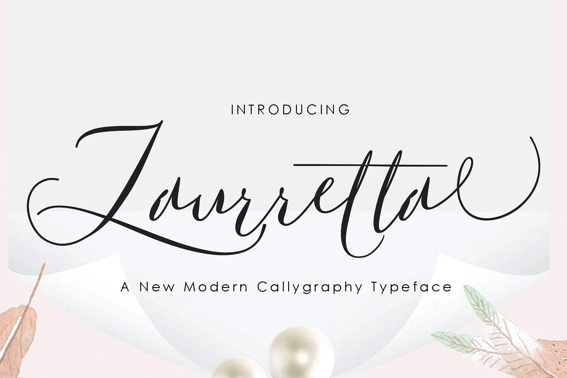 Laurretta Calligraphy Font