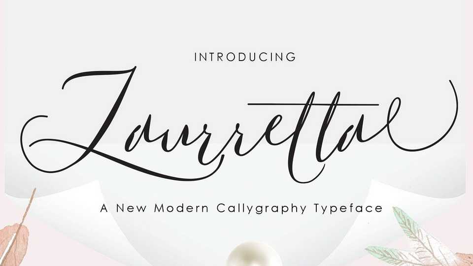 Laurretta Script Font › Fontesk