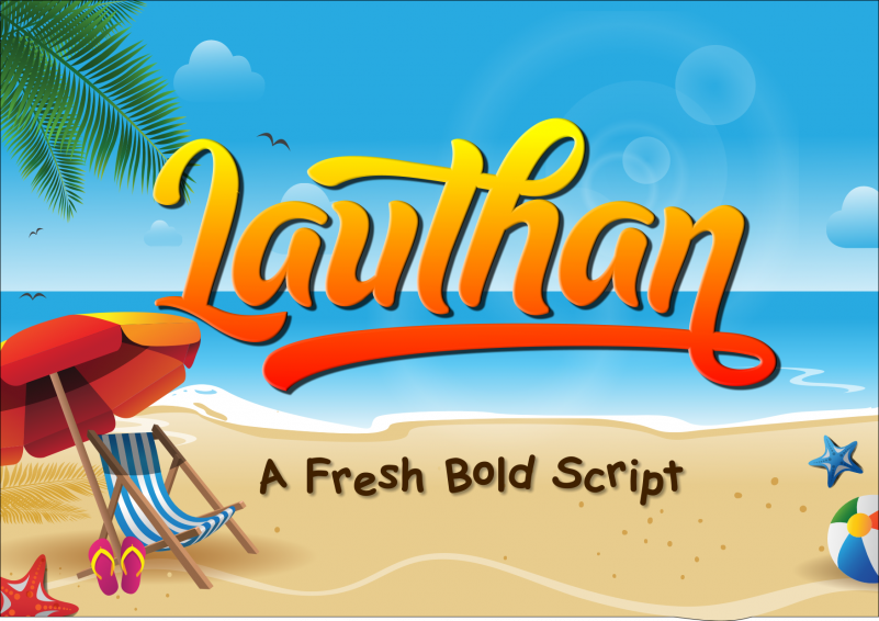Lauthan Script Font