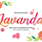 Lavanda Script Font
