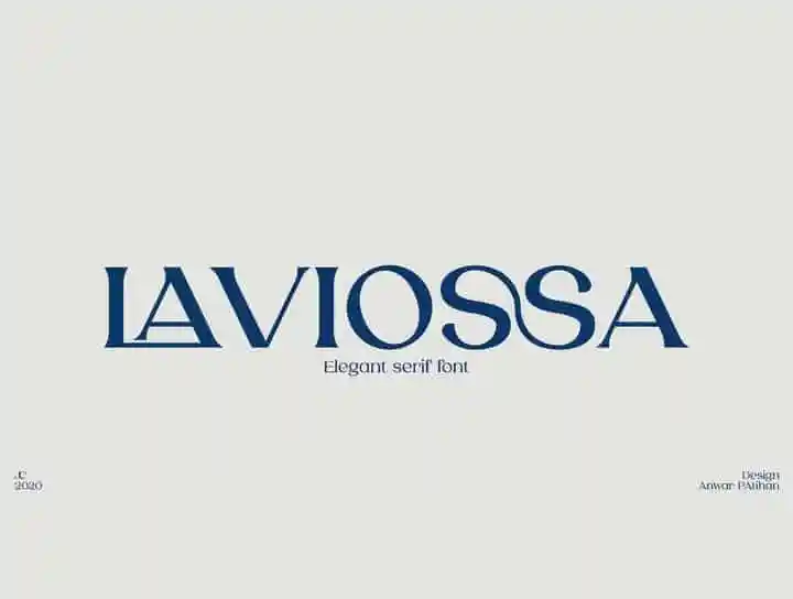 Laviossa Serif Font