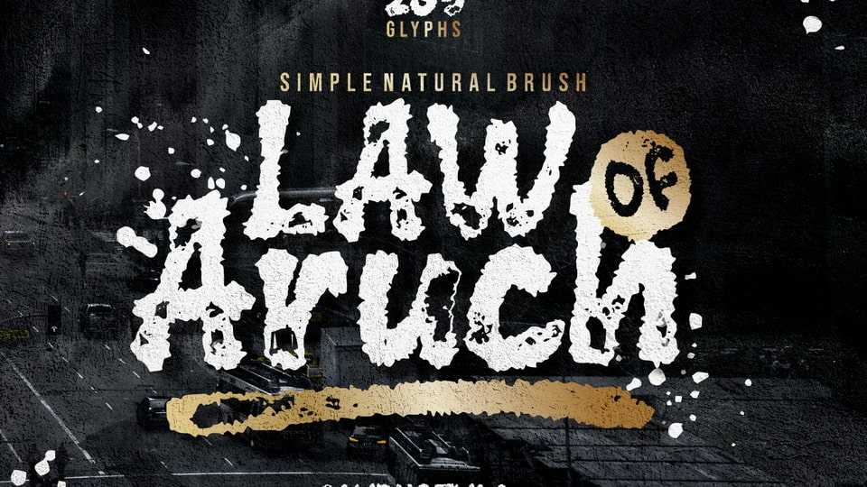Law Of Aruch Font › Fontesk
