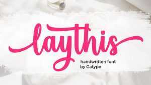 Laythis Font › Fontesk
