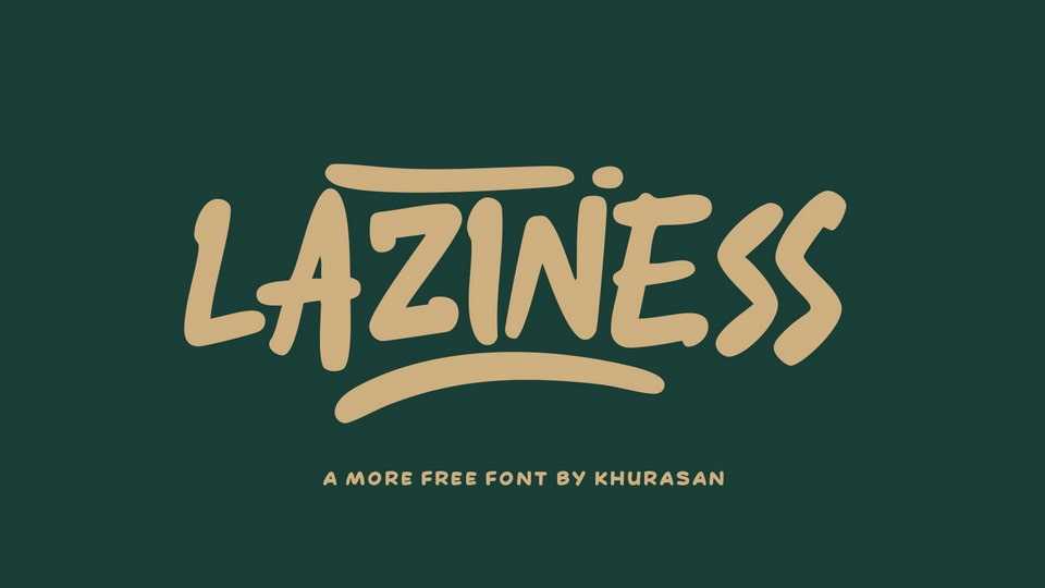 Laziness Font › Fontesk