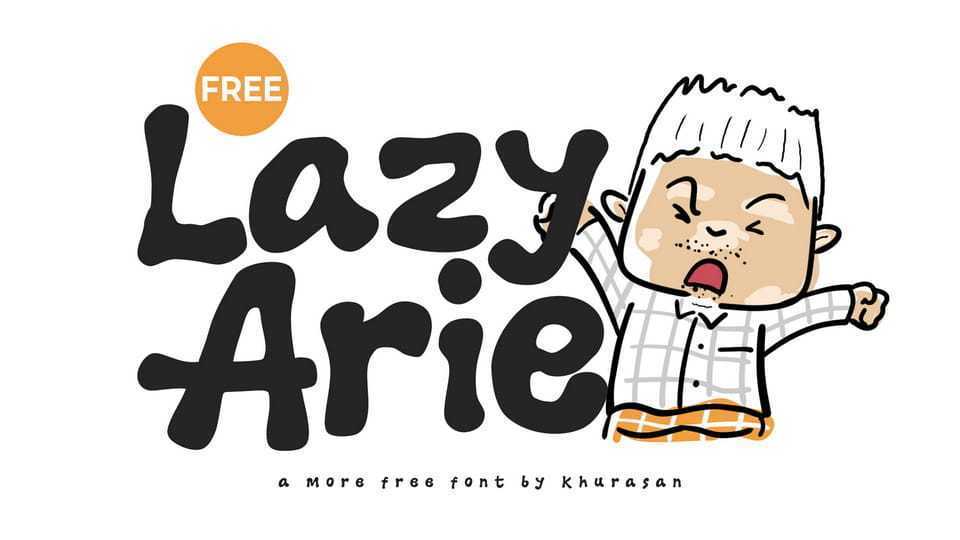 Lazy Arie Font › Fontesk
