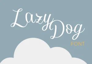 Lazy Dog Font