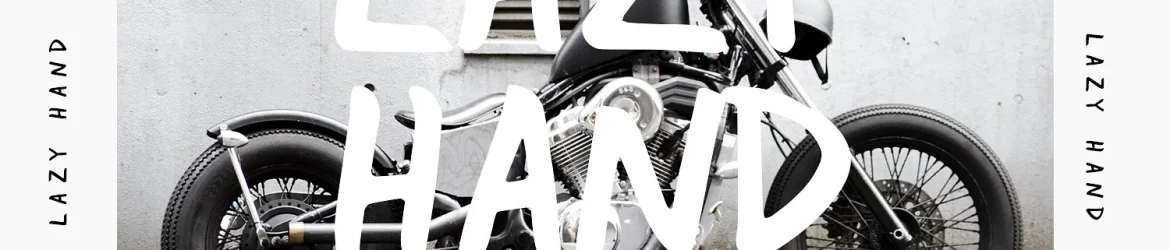 Lazy Hand Font