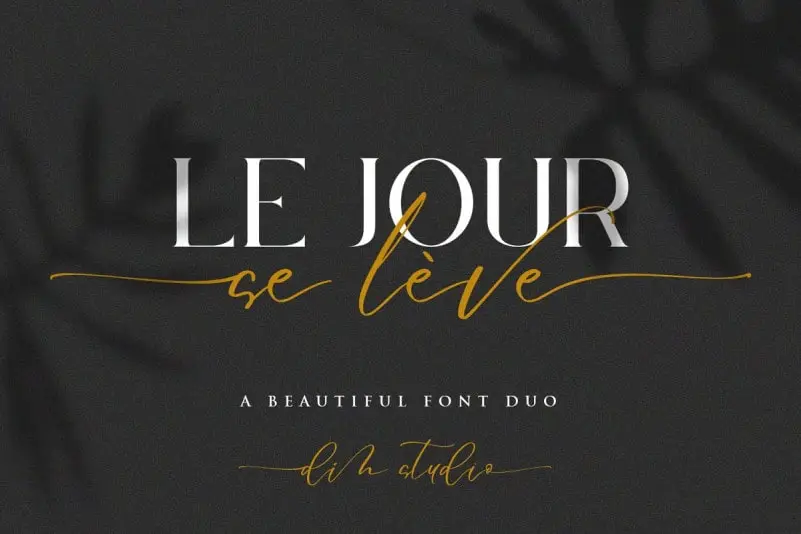 Le Jour Font Duo