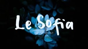 Le Sofia Font › Fontesk