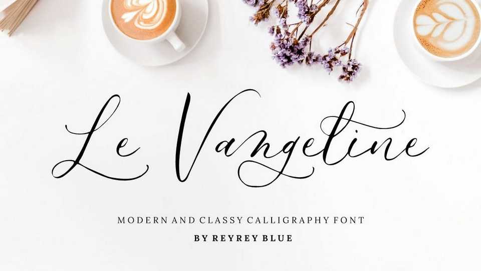Le Vangeline Script Font › Fontesk