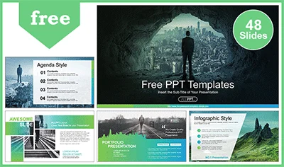 Leader for Success PowerPoint Templates