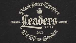 Leaders Font › Fontesk