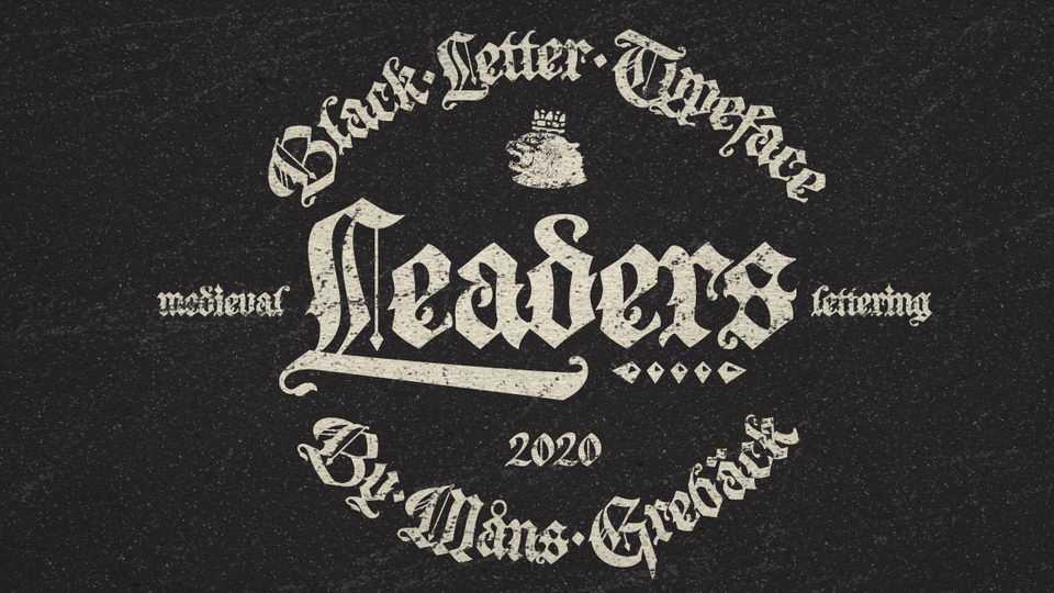 Leaders Font › Fontesk