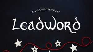 Leadword Font › Fontesk