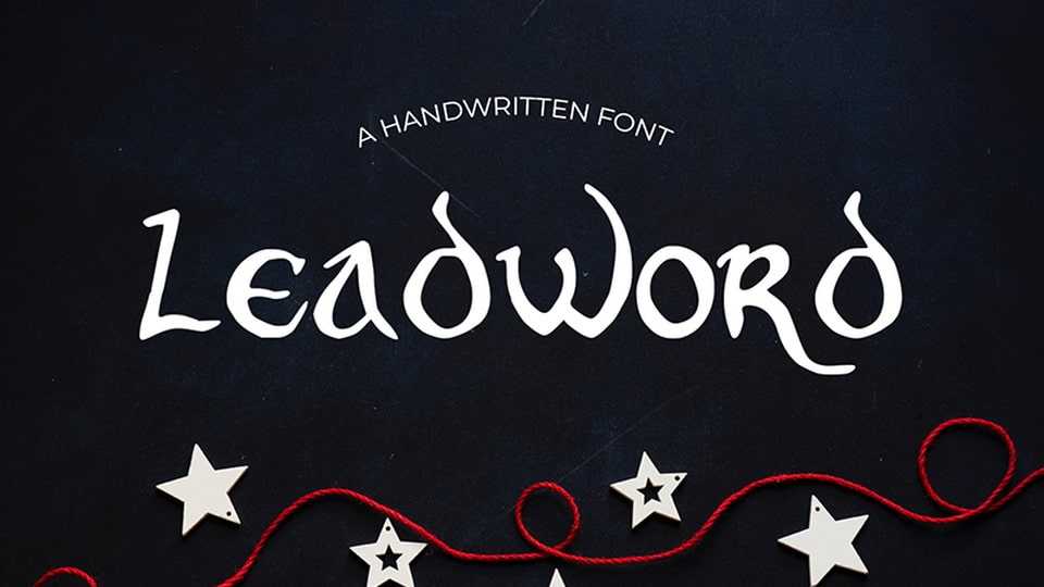 Leadword Font › Fontesk