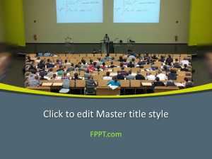 Lecturer PowerPoint Template