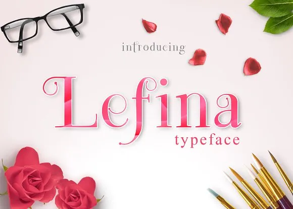 Lefina Typeface