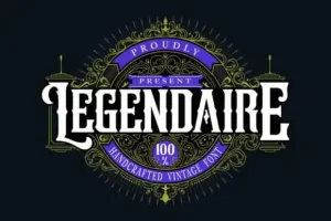 Legendarie Blackletter Font