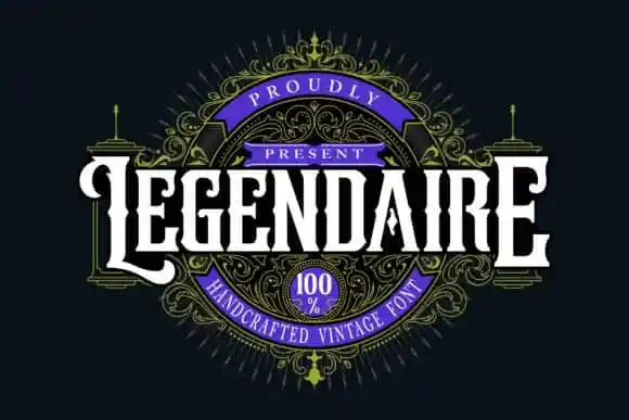 Legendarie Blackletter Font