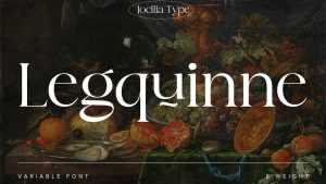 Legquinne Font › Fontesk
