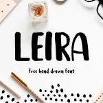 Leira Brush Font
