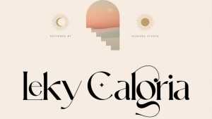 Leky Calgria Font › Fontesk