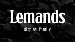 Lemands Font › Fontesk