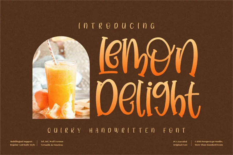 Lemon Delight Font