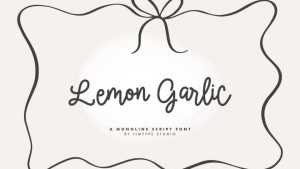 Lemon Garlic Font › Fontesk