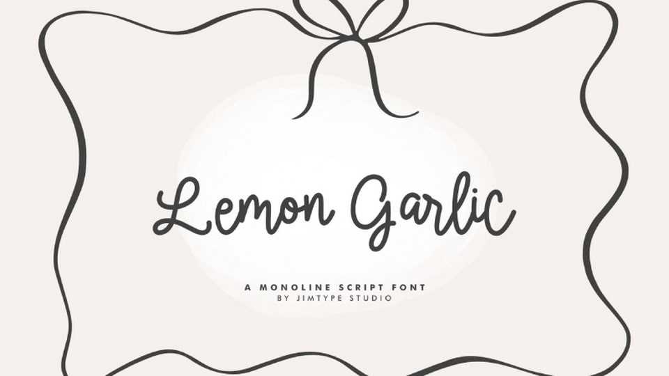 Lemon Garlic Font › Fontesk