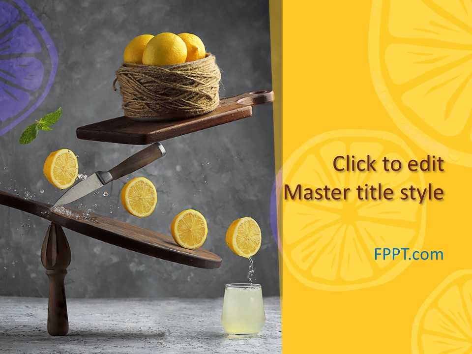Lemon PowerPoint Template