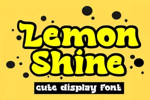 lemon Shine Font