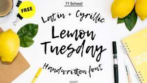Lemon Tuesday Script › Fontesk