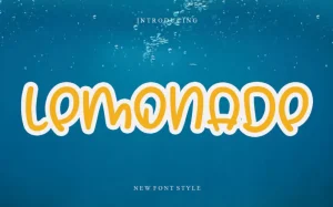 Lemonade Font