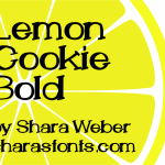 LemonCookie Bold Font