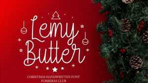 Lemy Butter Font › Fontesk