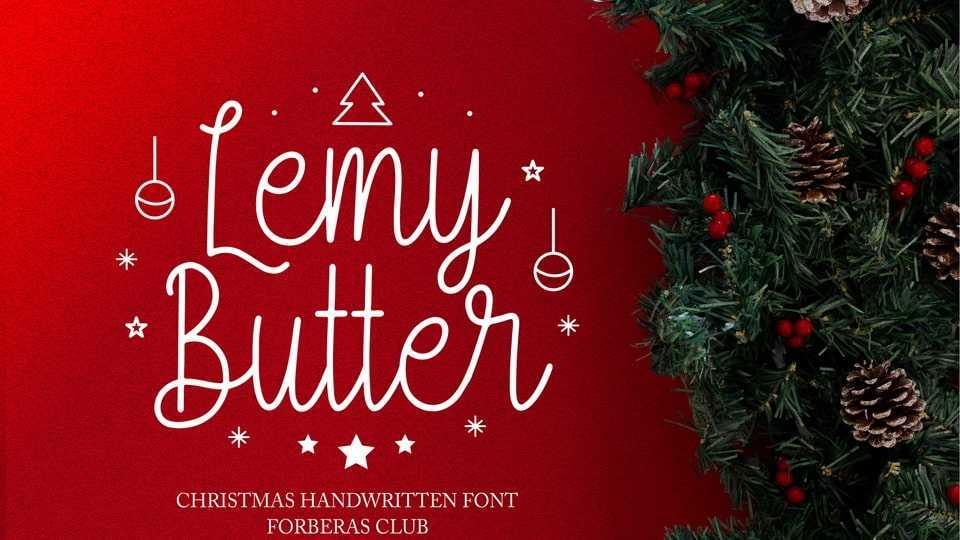 Lemy Butter Font › Fontesk